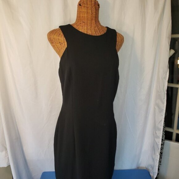 Laundry by Shelli Segal Women's Black Sleeveless Dress Size 12 - Picture 1 of 4